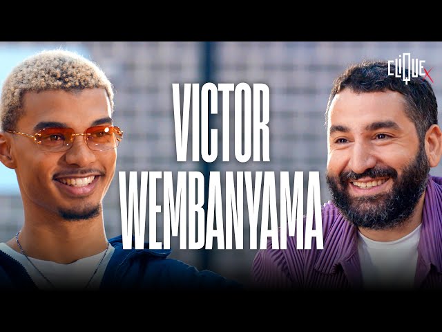 Clique x Victor Wembanyama, le premier français N°1 de la draft NBA (VOSTENG) - CANAL+