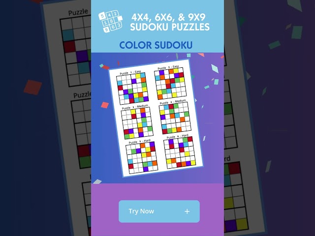Endless Options with A Book Creator's Sudoku Puzzle Tool
