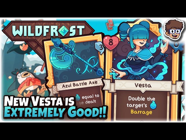 New Vesta is Extremely Good! | Wildfrost (Friends & Foes Update)