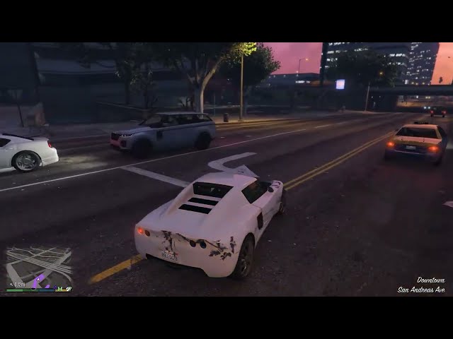 GTA5|FREE ROAM|POLICE CHASE|MISSION