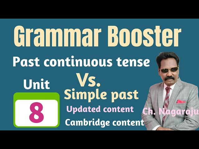 past continuous tense | past continuous  vs simple past| advanced usage for fluency
