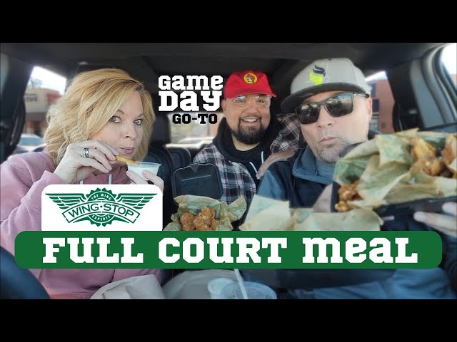 WingStop Full Court Meal 🐓🏀 Featuring 2Cent Chick & The Endorsement | Chowing & Chatting!
