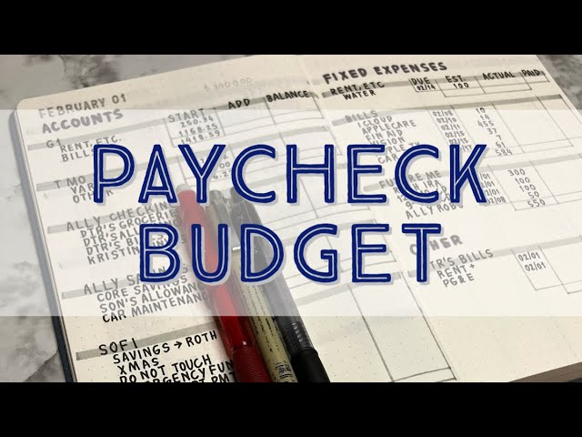 BUDGET WITH ME | FEBRUARY PAYCHECK #1