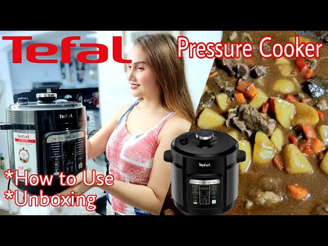 TEFAL PRESSURE COOKER HOW TO USE ELECTRIC PRESSURE COOKER