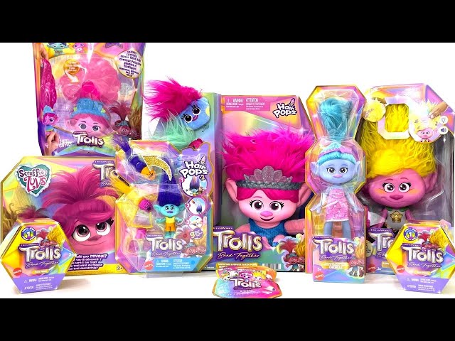 Trolls Band Together Collection Unboxing Review | Poppy | Viva | Branch