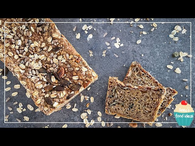 Brot wie vom BÄCKER! | Körnerbrot selber backen | Gesundes Brot backen | Vollkornbrot