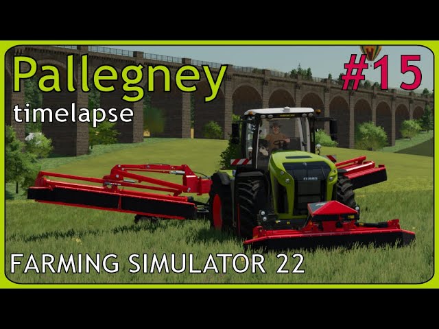 FS22 Timelapse | MISSION: Pallegney #15 | Herbicidy na pole!!