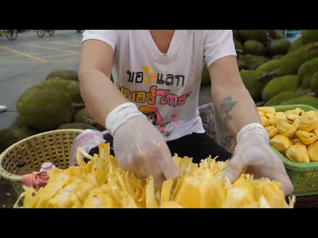 Amazing Jackfruit Cutting Skills !! - Satisfying Video