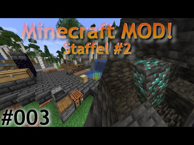 Endlich in den Nether.. | Minecraft MOD! Staffel #2 Folge #003 | Justus-Gaming