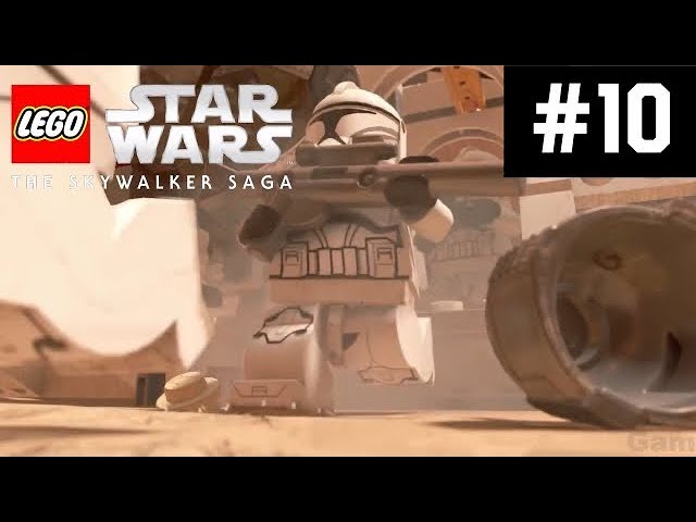 LEGO STAR WARS DIE SKYWALKER SAGA Story Part 10 - Schlacht um Geonosis! - Angriff der Klonkrieger
