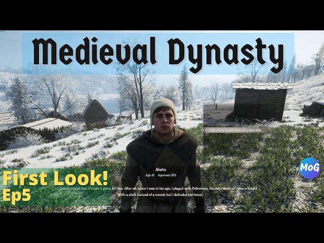 Medieval Dynasty Gameplay Episode 5 | Flirting, Questing, Hunting, And Cooking, What A Game!