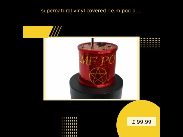 supernatural vinyl covered r.e.m pod paranormal equipment emf device No Gift box