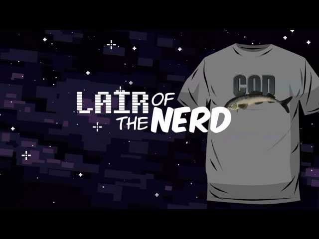 Lair of the Nerd Advert - Geek Chic and Nerdly Attire