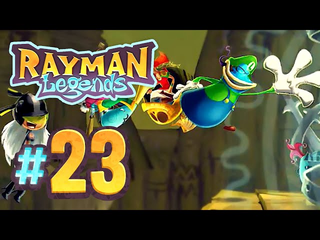 Invaded: Shields Up... and Down & Rescue Olympia (Olympus Maximus) - Rayman Legends #23 (5 Player)