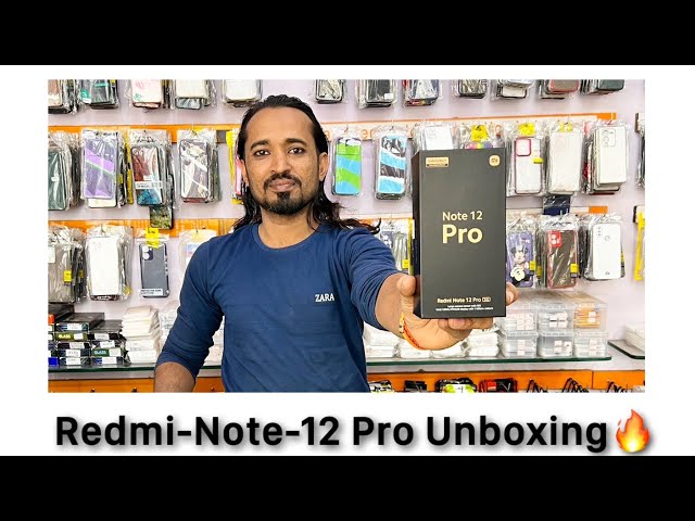 Redmi Note 12 Pro 5G Mobile Ciara Blue Unboxing & My First Impression ￼🔥🤗#redminote12pro #unboxing