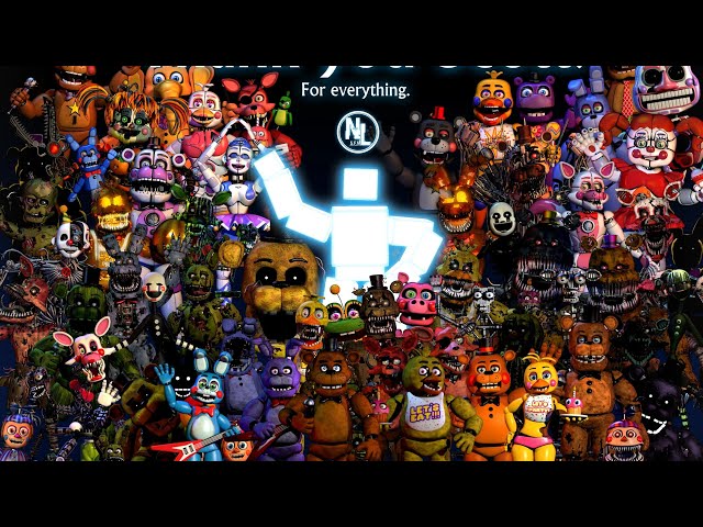 Drawing 30 Fnaf characters for the new movie #Fnaf #FnafMovie #scottcawthon