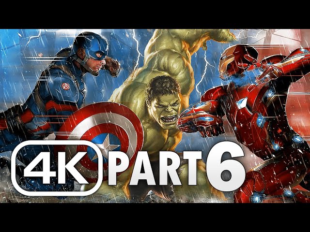 Marvel's Avengers (PS5) 4K 60FPS HDR Gameplay Walkthrough Part 6 - Iron Man, Captain America & Hulk