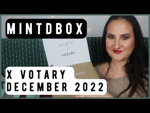 UNBOXING THE MINTD BOX X VOTARY DECEMBER 2022 EDIT