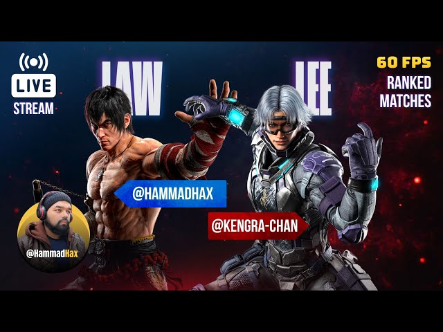 #HammadHax Law vs #Kengra-Chan Lee Tekken8 Ranked Match