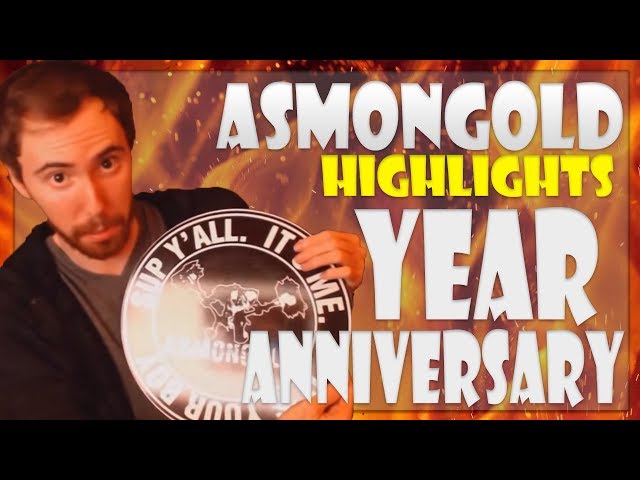 One Year Anniversary Of Asmongold Highlights! THANK YOU!!