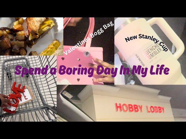 Spend a Boring Day in My Life | VALENTINES DAY BOGG BAG