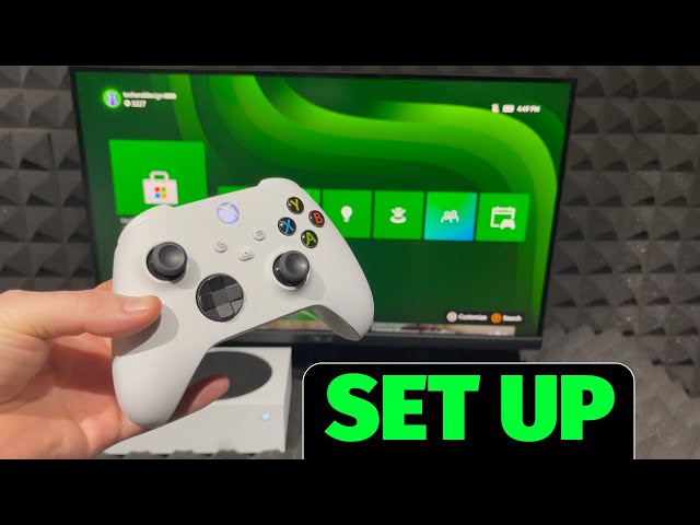 Xbox Series S Set Up Manual Guide