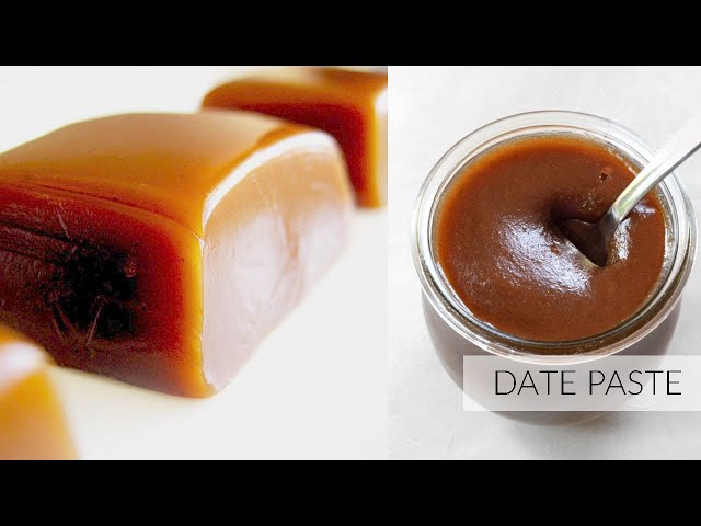 How to Make the Perfect DATE PASTE for any dessert recipe