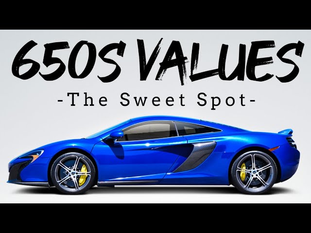 Now is the time | Mclaren 650S depreciation and buying guide.