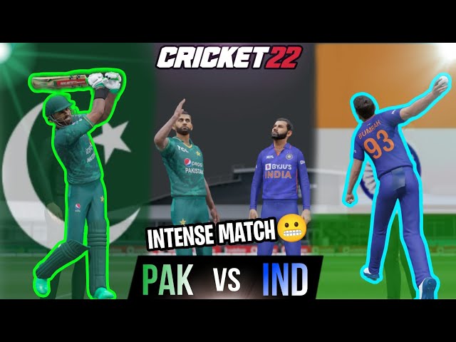 Pakistan vs India Most Intense Match | Cricket 22 Gameplay