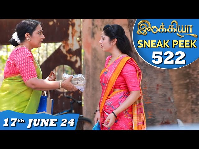 Ilakkiya Serial | EP 522 Sneak Peek | 17th June 2024 | Shambhavy | Nandan | Sushma Nair