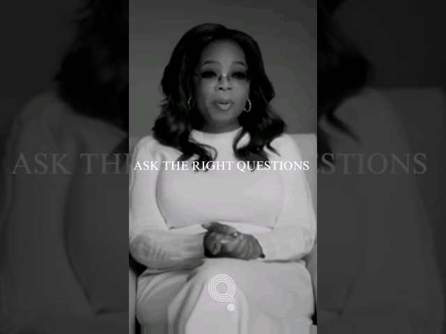 Oprah Winfrey on Questions. #Questionistic