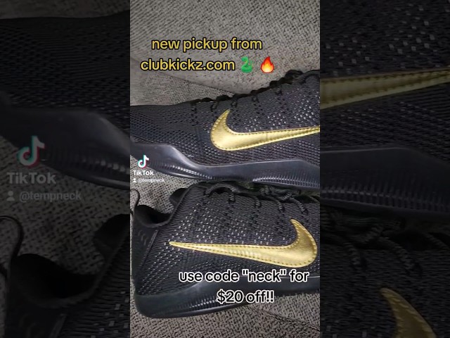from the farewell game, Kobe 11 FTB reps from clubkickz.com #kobes #nike #kobe11 #reps #review #fyp