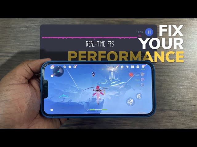 How to IMPROVE FPS Performance! iPhone 13 Pro Max Genshin Impact 22 MIN FPS Test