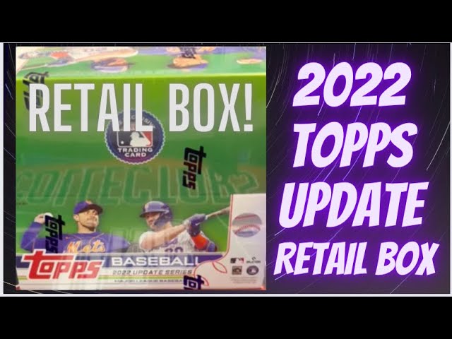 2022 Topps Update Retail Box 24 Packs Searching Parallels and Top Rookies