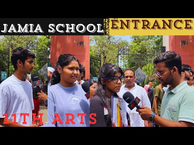 Jamia School class 11th Arts Entrance exam 2024 |Jamia Entrance |Nai Udaan |Hashmat Saeed