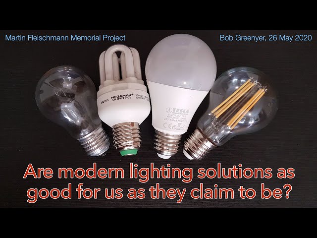Are modern lighting solutions as good for us as they claim to be?