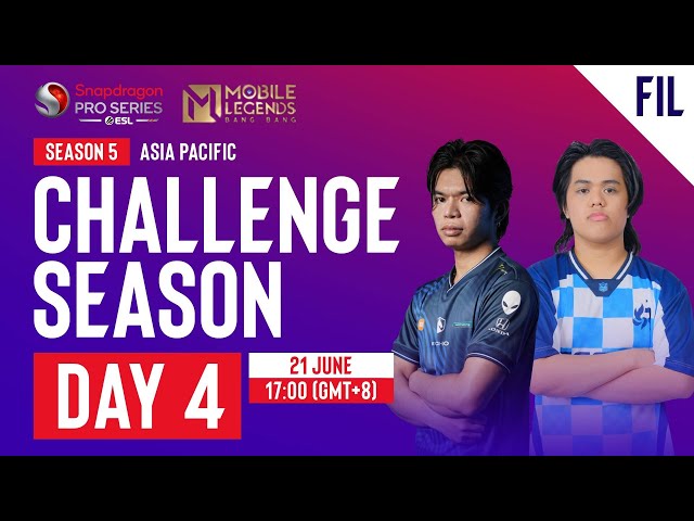 🔴 [FIL] RRQH vs. RSG🇸🇬 | Snapdragon Mobile Challenge Season | Season 5 Day 4