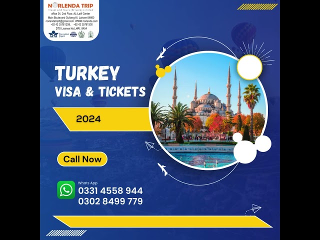 Turkey Visa & Tickets  #istanbul