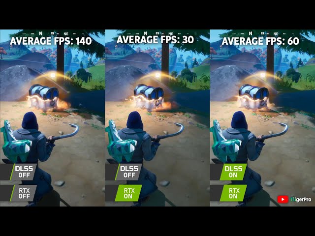 FORTNITE RTX ON VS OFF TESTED WITH DLSS 2.0 NVIDIA | RTX 2070 SUPER IN 2020 | 100+ FPS MAX SETTINGS