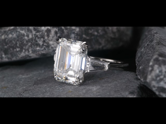 6.39-Carat Emerald-Cut Diamond Ring | Fortuna Auction