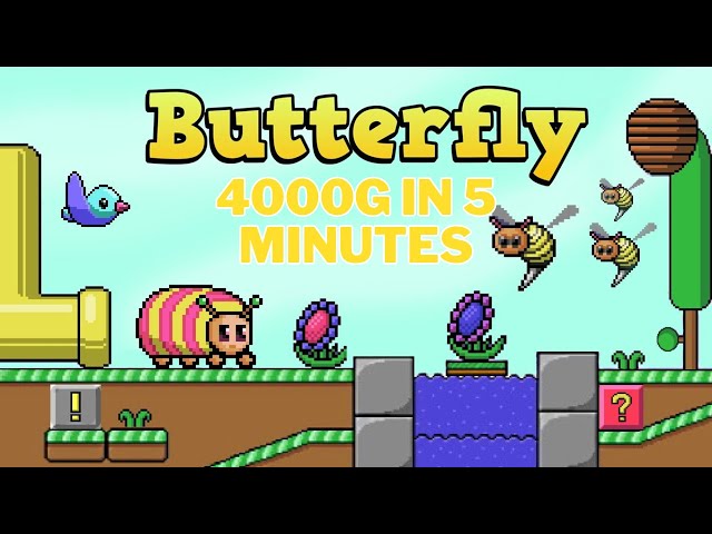 EASY 4000G IN 5 MINUTES | Butterfly 100% Full Game Achievement Guide!
