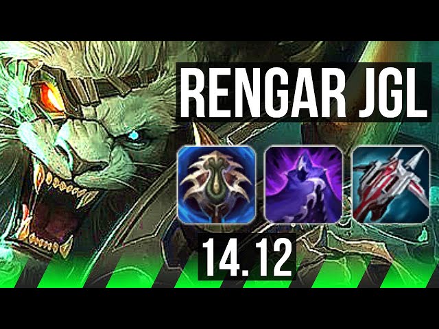RENGAR vs VI (JGL) | Rank 4 Rengar, Quadra, Legendary, 600+ games, 15/4/6 | EUW Challenger | 14.12