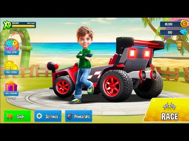 Unstoppable Ramp Car Racing Action