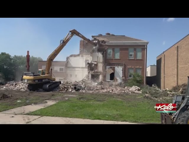 Parker High School demolished