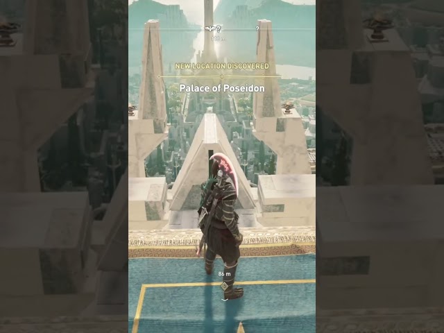 Leap Of Faith In Atlantis - Assassin’s Creed Odyssey #shorts