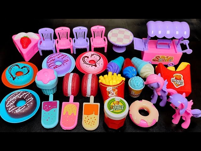 Satisfying with Unboxing Cute Pink Kitchen Toys, Home Playset Collection ASMR Video. Cooking set