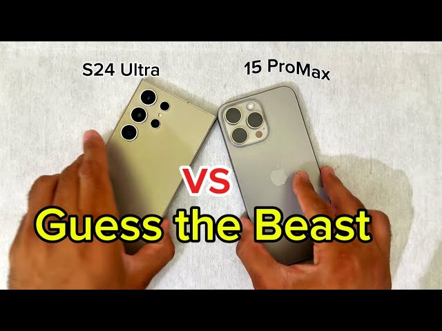 S24 Ultra Vs iPhone 15 Pro Max: Ultimate Flagship Battle!