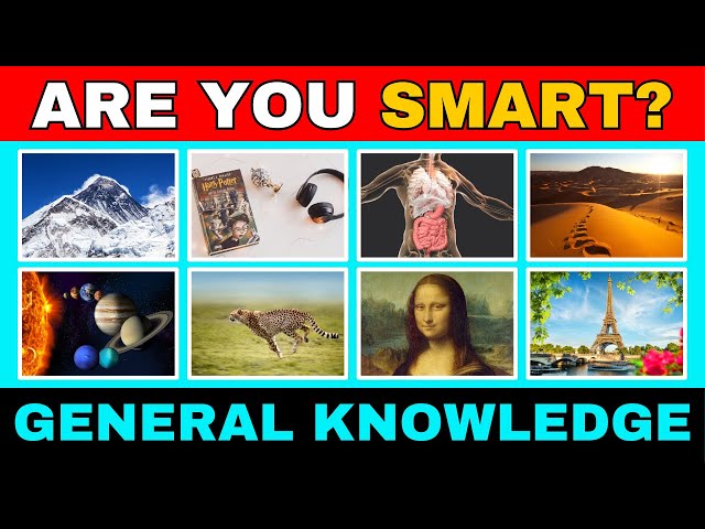 How Smart Are You? 🤓 30 General Knowledge Trivia Quiz 🧠✅