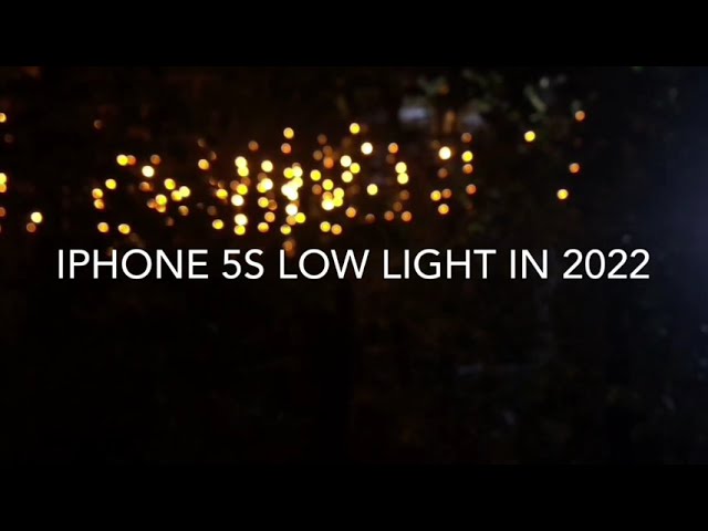 iPhone 5s (2013 phone) Horror very short film Low Light video in 2022 #iPhone5s