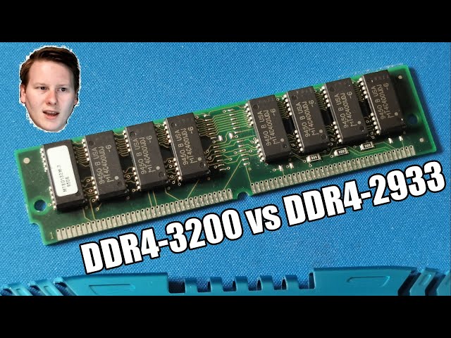Why is AMD at DDR4-3200 and Intel at DDR4-2933?